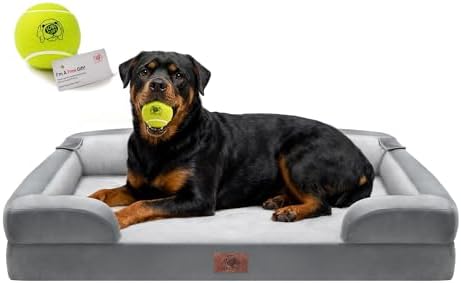 Waterproof Orthopedic Dog Bed for Extra Large Sized Dogs by FollowSongPuppy
