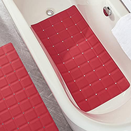 Webos Foldable Silicone Bathtub Mat: Jumbo Size Heavy Duty Safety Bath Mat - Image 3