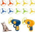 Andiker Cat Fetch Toy, Interactive Kitten Flying Disc Launcher Toy by Andiker-ServingforYou