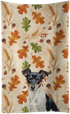 Caroline's Treasures Rat Terrier Dogs Kitchen Towel 15x25 in by CarolinesTreasures