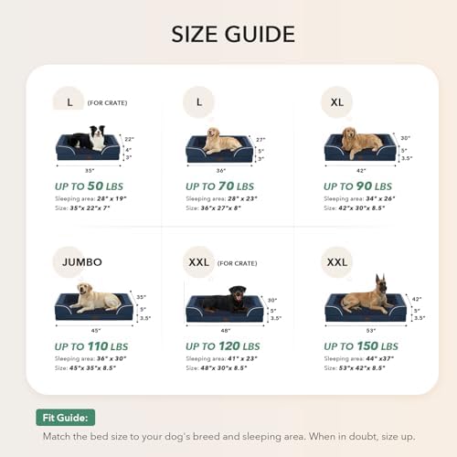 Orthopedic Dog Bed for Extra Large Dogs - Image 5