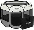 Love's cabin Pet Puppy Dog Playpen, Large Dog Tent Crates Cage Indoor/Outdoor by Lovescabin