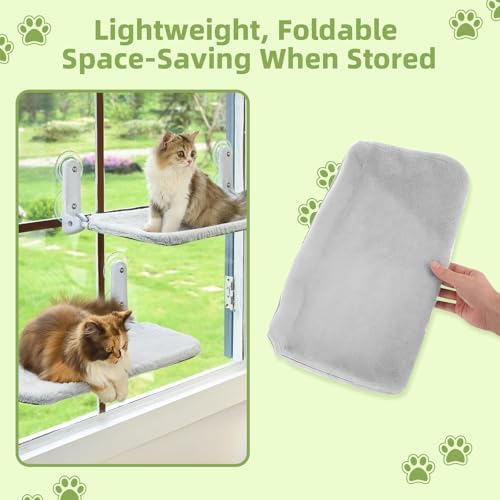 2PCS Replacement Cover for Cat Window Perch, M Size Cordless Cat Window Hammock - Image 5