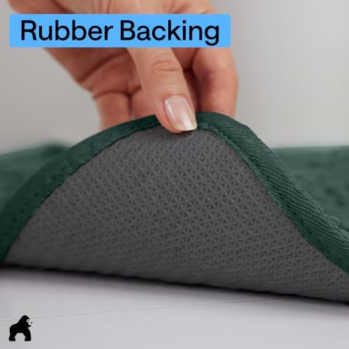 GORILLA GRIP SoakSTOPPER Dog Door Mat, Machine Wash and Dry, 24x17 Green - Image 5