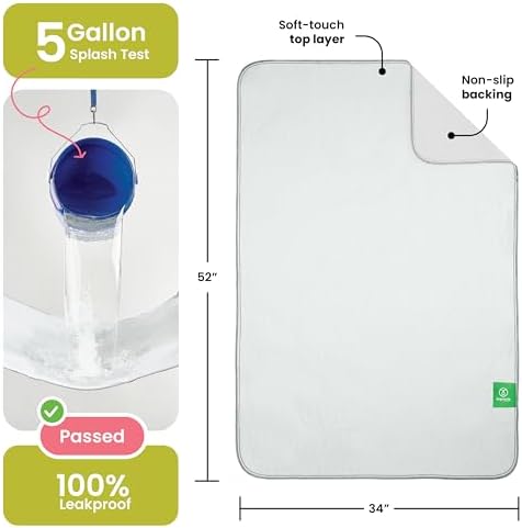 IMPROVIA® Washable Underpads, Heavy Absorbency Reusable Incontinence Pads - Image 4