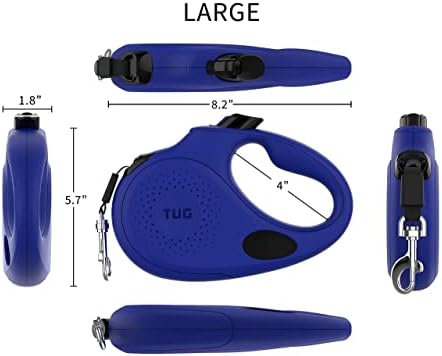 TUG Oval 360° Tangle-Free Retractable Dog Leash - Image 3