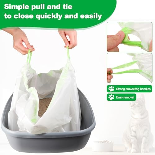 100 PCS Jumbo Cat Litter Box Liners - Image 6