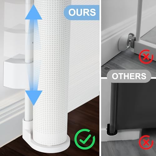 Retractable Baby Gates for Stairs& Doorways, Extends to 71" - Image 6