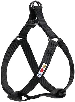 Pawtitas Solid Step-in Dog Harness – Adjustable No-Pull Vest by Pawtitas