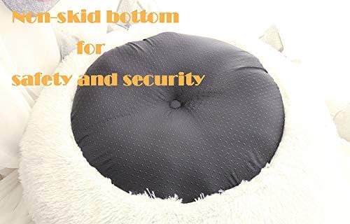 Cat Bed for Indoor Cats, Mini Plush Self Warming Kitten Bed, 20 Inch - Image 5