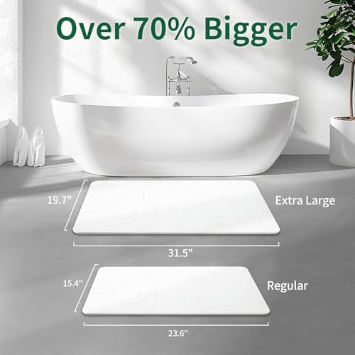 XMarrat Extra Large Stone Bath Mat - Image 2