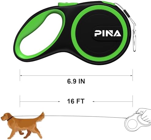 PINA Retractable Dog Leash, 16ft Dog Leash - Image 6