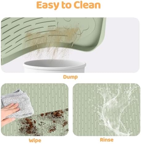 Silicone Dog Bed Mat 40"x 28" Crate Mat - Image 6