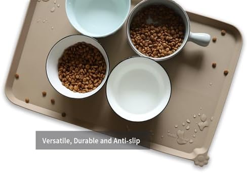 Hoki Found L Silicone Non Slip Pet Dog Cat Bowl Mats - Image 4