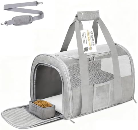 Cat Carrier Pet Dog Carrier Airline Approved by SECLATO