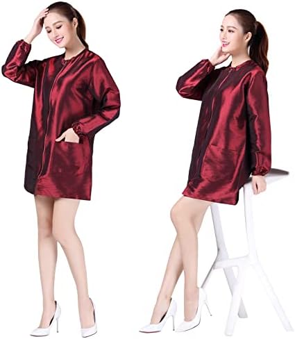 Professional Salon Smock Stylist Jacket Waterproof Hairdresser Cape Barber - Image 3