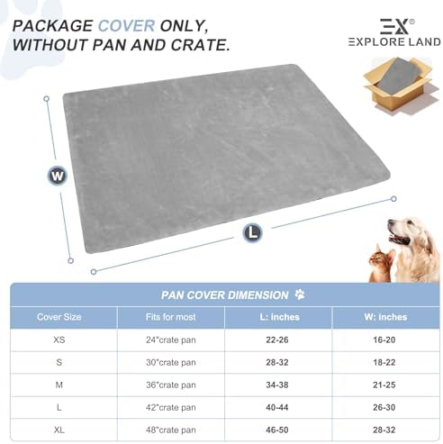 Explore Land Dog Crate Pan Cover - Image 3