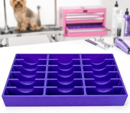 Mini Toolbox Drawer Organizer for Dog Grooming Blades – Desktop Storage Insert by Unknown