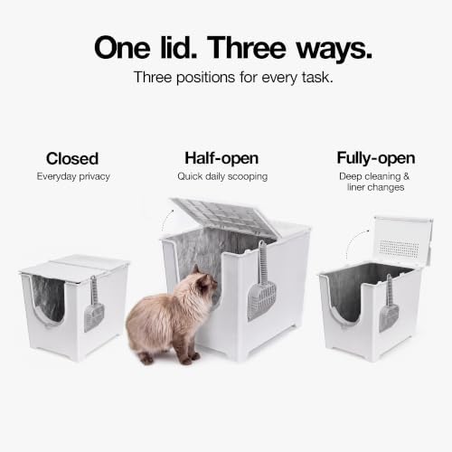 Modkat Flip Covered Cat Litter Box Starter Kit - Image 4