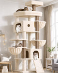 Globlazer Extra Tall Cat Tree for Large Cats, Heavy Duty Tower by Globlazer