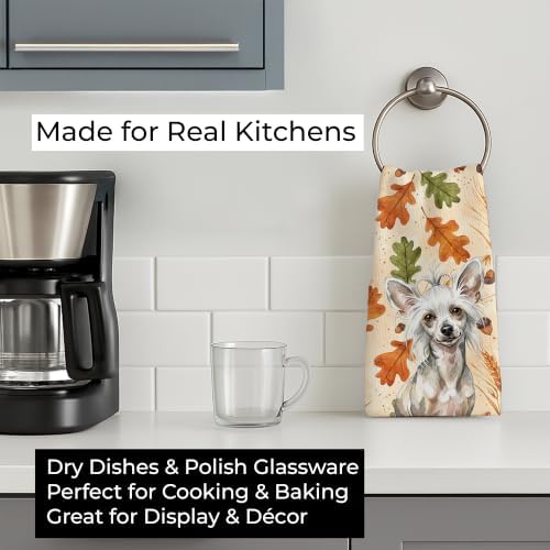 Caroline's Treasures Chinese Crested Dogs Kitchen Towel 15x25 - Image 3