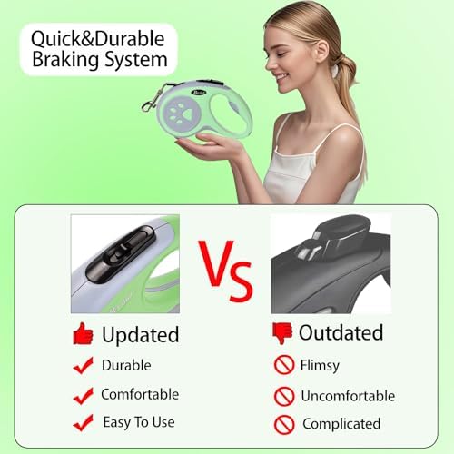 5M/16FT Retractable Dog Leash for Small Medium Dog - Image 4