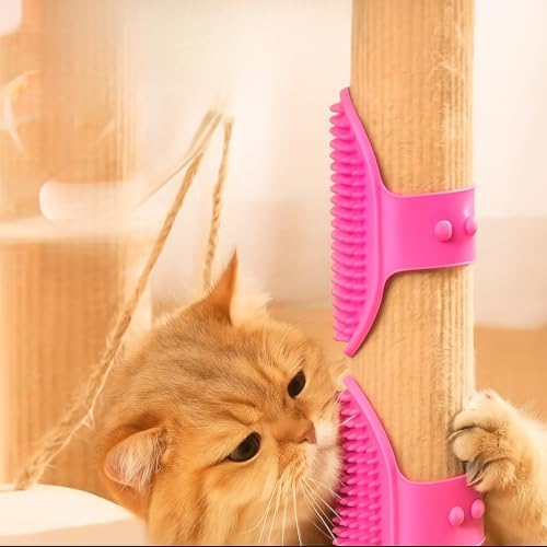 Silicone Pet Grooming Brush for Dogs & Cats – Soft Bath Brush, Gentle - Image 4
