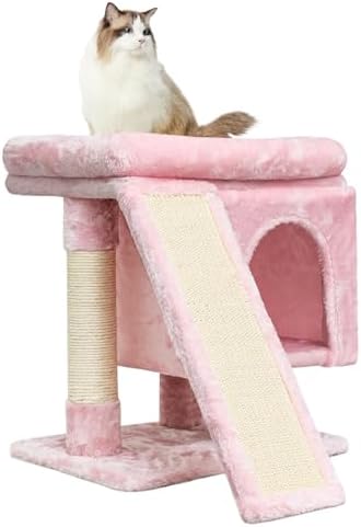 SYANDLVY Small Pink Cat Tree by SYANDLVY