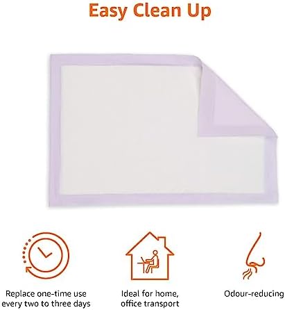 Amazon Basics Cat Pee Pads, Super Absorbent, Odor Control - Image 3