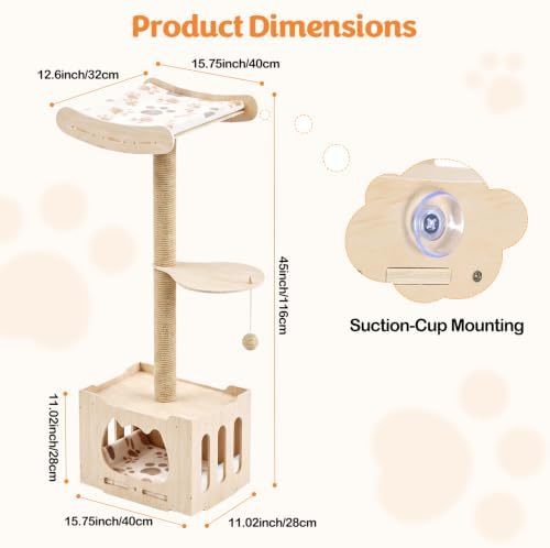 Cat Window Perch for Large Cats - Image 2