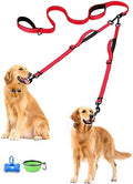 PetBonus Double Dog Leash, No Tangle Dual Leash, Walking Training Lead by Petbonus