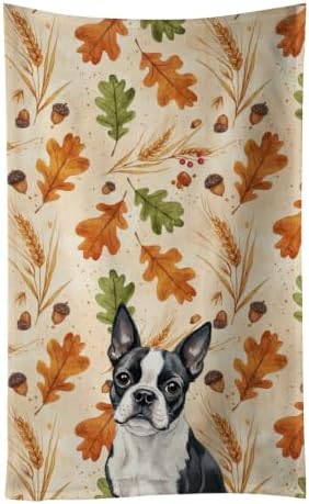 Caroline's Treasures Boston Terrier Dogs Kitchen Towel 15x25 in by CarolinesTreasures