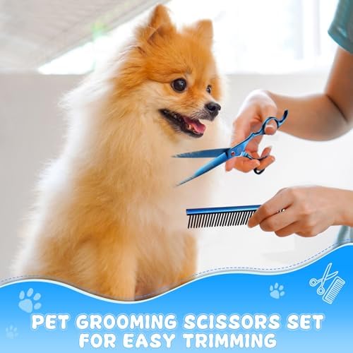 Professional Dog Grooming Scissors Set, 7 Inch/8 Inch Pet Grooming Scissors - Image 2
