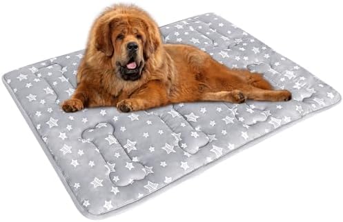 Dog Crate Pad Mat, Soft Dog Bed Mat by Moonsea