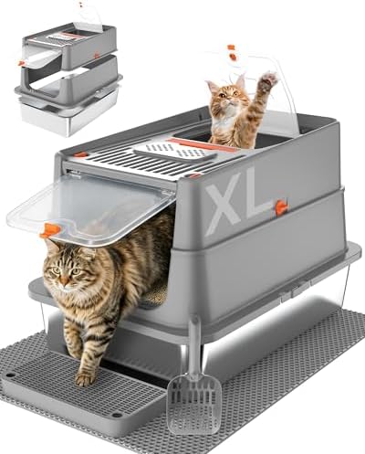 Stainless Steel Litter Box by Unknown
