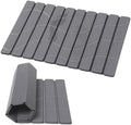 Linidcoud Foldable Stone Bath Mat, Non Slip Large Diatomaceous Shower Mat by linidcoudhome