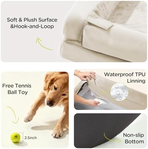 Waterproof Orthopedic Dog Bed for Extra Large Sized Dogs - Image 6