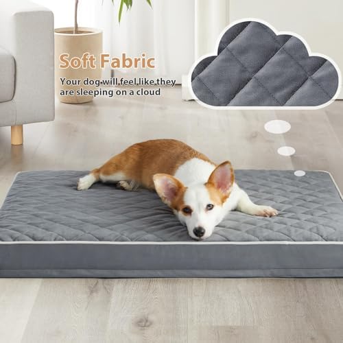 WNPETHOME Orthopedic Waterproof Large Dog Bed - Image 2