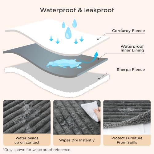 Bedsure ComfyFleece® Waterproof Blanket - Image 2