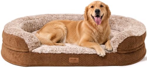 FUKUMARU X-Large Thickened Dog Couch Bed, Orthopedic, Waterproof & Washable by FUKUMARU
