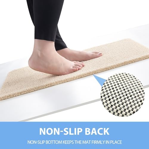 Hargiis Non Slip Bathtub Mat, Anti Slip Shower Mat, Quick Drying Bath Tub Mats - Image 3