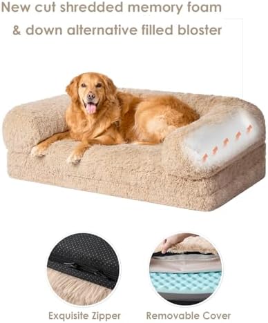 EHEYCIGA Orthopedic Foldable Human Dog Bed - Image 6