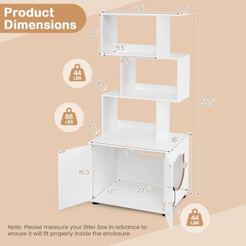 PETSITE Cat Litter Box Furniture - Image 3