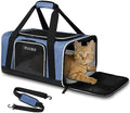 Petskd Small Pet Carrier 17" L x 11" W x 9.5" H Airline Approved by Petskd