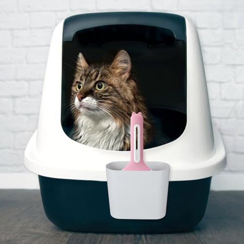 Abaodam Cat Litter Scoop in Holder, Hanging Litter Scooper Caddy, Hanging Scoop - Image 6