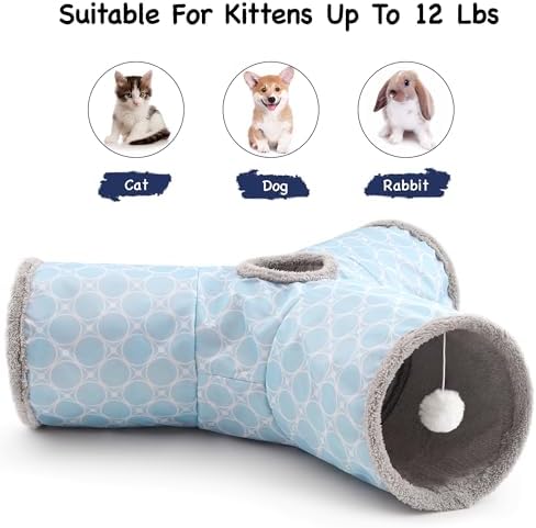 Tempcore Cat Tunnel, 3-Way Collapsible Toy - Image 6