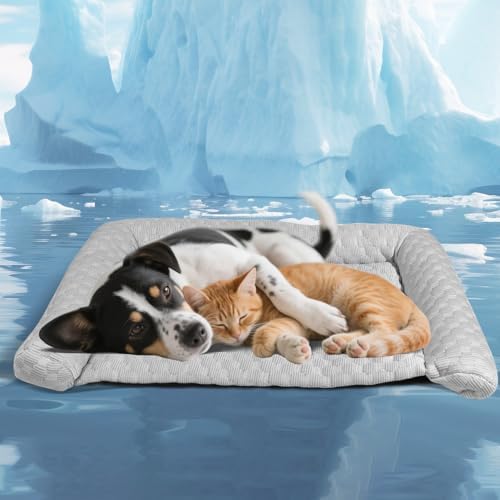 Cooling Mat - Thicken Pad for Small Dog & Cat, Ultra-Comfortable & Machine by Unknown