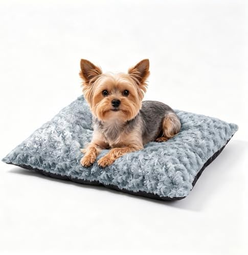 Dog Bed Washable Pet Bed for Small Dogs and Cat, Sea Blue M by ROYPET
