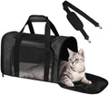 Large Cat Carrier Soft Up to 28 Lbs, Breathable Pet Bag by Alwaysstandbehindyou