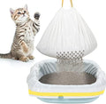 Jutom 28 Count Sifting Litter Box Liners, Cat Box Liners by Jutom